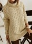 Plain Casual Sweater