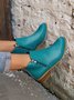 Vintage Side Zip Point Toe Ankle Boots