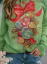 Loose Christmas Casual Jersey Sweatshirt Xmas Hoodies