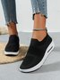 Breathable Minimalist Slip On Rocking Fly Woven Shoes