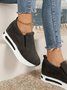 Casual Slip On Height Increasing Platform Shoes