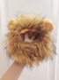Cat Lion Headgear Pet Cute Funny Headdress Dress Up