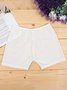 Women's Mid-High Waist Boxer Safety Briefs