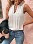 Loose Casual Plain Tank & Cami
