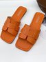 Soft sole non-slip flip flop flat beach sandals