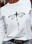 Casual Dragonfly Sweatshirt