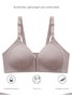 Push Up Soft Front Button No Wire Bra
