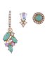 3Pcs Casual Crystal Diamond Earrings Set Bohemian Holiday Daily Jewelry