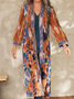 Vacation Floral Others Loose Coat