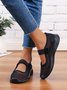 Breathable Mesh Slip On Mary Jane Walking Shoes