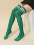 St. Patrick's Day Over the Knee Stockings Stockings Irish Day Shamrock Accessories