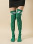 St. Patrick's Day Over the Knee Stockings Stockings Irish Day Shamrock Accessories
