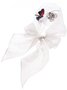 Casual Natural Style Embroidered Butterfly Scarf Accessories