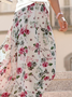 Floral Vacation Long Skirt