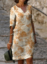 Casual Floral Dress