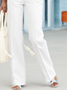 Casual Plain Loose Pants