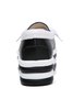 Cowhide Thick Sole Muffin Casual Shoes