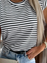 Striped Casual T-Shirt
