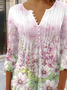 Casual Loose Jersey Others Shirt
