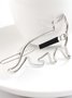 Cat Pattern Metal Hair Clip Hair Accessories Daily Casual Home Jewelry For Women's