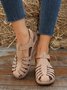 Retro Rivets Widened Soles Non-slip Fisherman Sandals