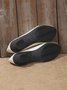 Women's Simple Style Slip On Comfy Heel Shoe
