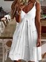 Plus Size Heart Regular Fit Casual Knitted Dress