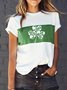 Crew Neck Loose Casual T-Shirt