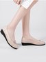 Comfortable Soft Sole Bowknot Pointed Toe Wedge Shoes