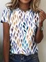 Casual Abstract T-Shirt