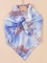Casual Ombre Tie Dye Scarves Daily Vacation Women Accessories