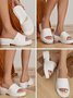 Waterproof Eva Casual Platform Slide Sandals