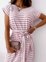 Casual Striped Dress