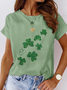 St. Patrick's Day Loose Casual T-Shirt