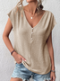 V Neck Casual Shirt
