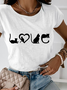 Casual Cat T-Shirt