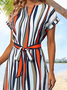 Loose Casual Printing Dress
