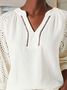 Plain Loose Casual Shirt