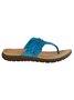 Blue Bow Decor Comfy Sole Flip-flops Slide Sandals