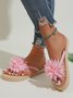 Vacation Appliques Decor Beach Flip-Flops