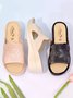 Beach Vacation Waterproof Slope Slippers