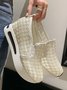Lace Mesh Breathable Platform Sneakers