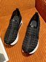 Lace Mesh Breathable Platform Sneakers
