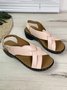 Comfort Soft Sole Vintage Strap Sandals