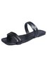 Plain Stripe Reversible Sandals