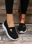 Breathable Hollow out Mesh Fabric Slip On Sneakers