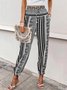 Loose Scramble Ethnic Casual Pants