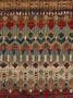 Plus Size Ethnic Loose Vacation V Neck Tank Top
