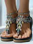 Soft Comfortable Fashion Party Rhinestone Flip Sandals