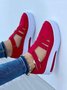 Hollow out Braided Hook and Loop Sports Sandals